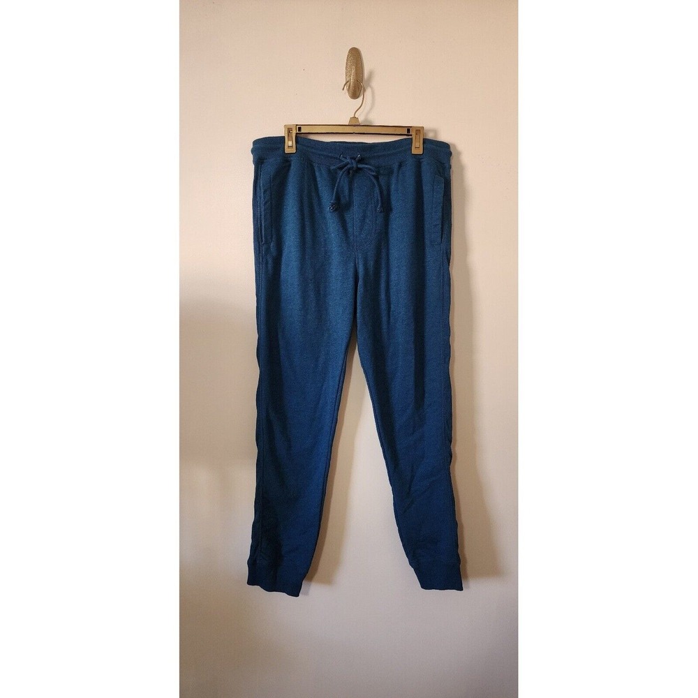 Free Planet Joggers Organic Cotton Heather Blue Size XL Comfy Casual